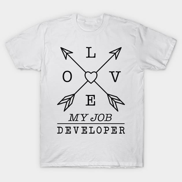 Developer profession T-Shirt by SerenityByAlex